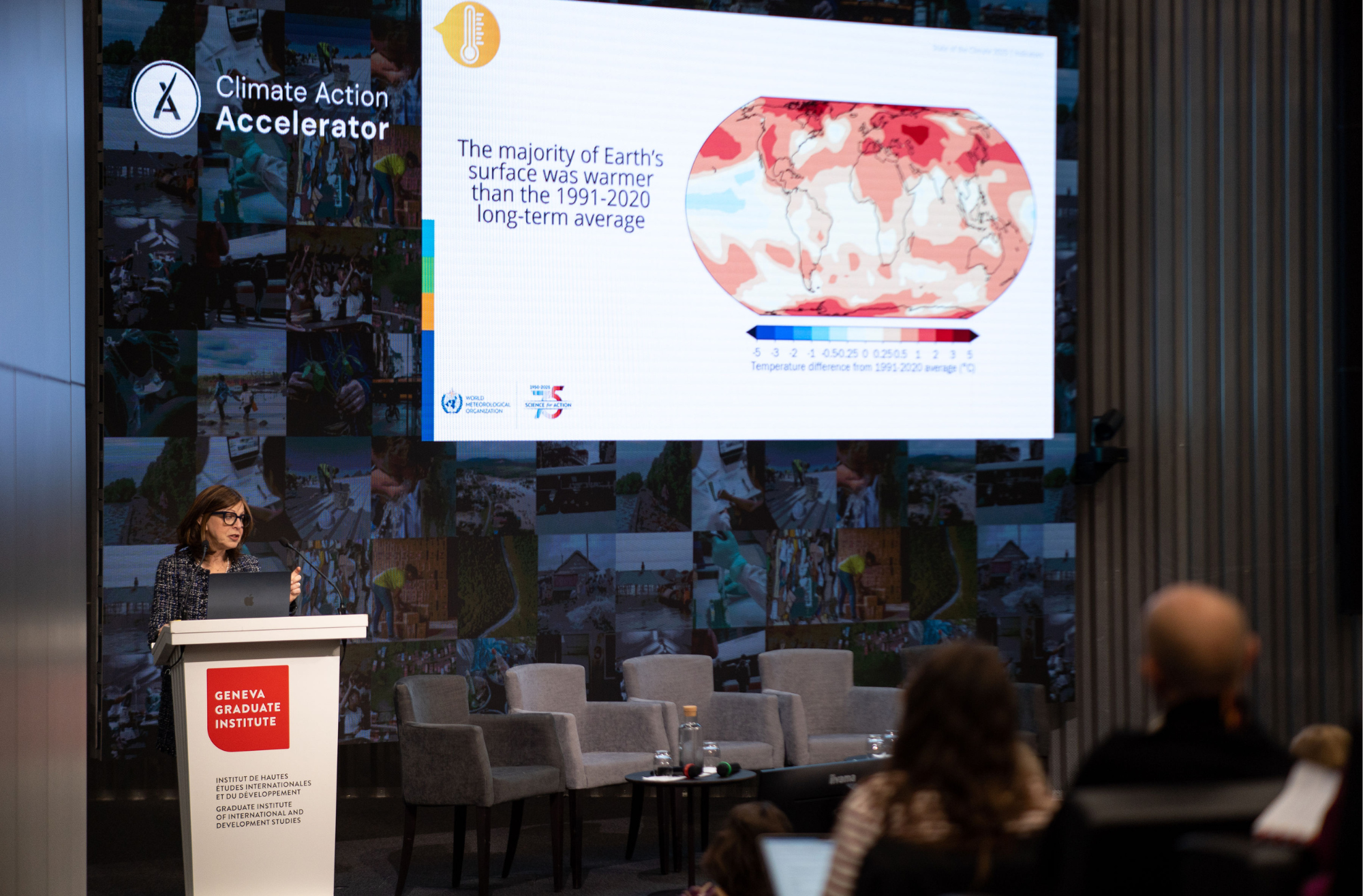 Climate Action Accelerator's Acceleration Days “Heading towards 3ºC: How do we step up together?", at the Graduate Institute on 25 March 2026