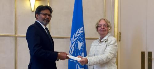 New Permanent Representative of Maldives