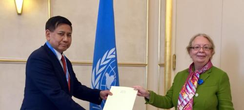 New Permanent Representative of Myanmar 