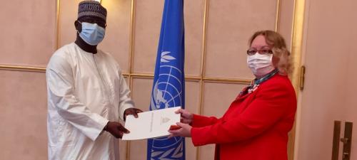 New Permanent Representative of the Gambia