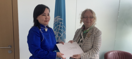 New Permanent Representative of Mongolia