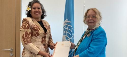 New Permanent Representative of Samoa