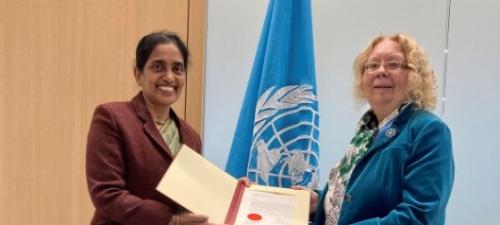 New Permanent Representative of Sri Lanka