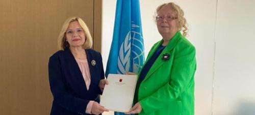 New Permanent Representative of Albania